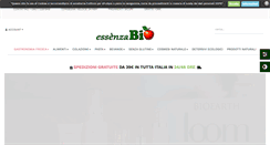 Desktop Screenshot of essenzabio.it